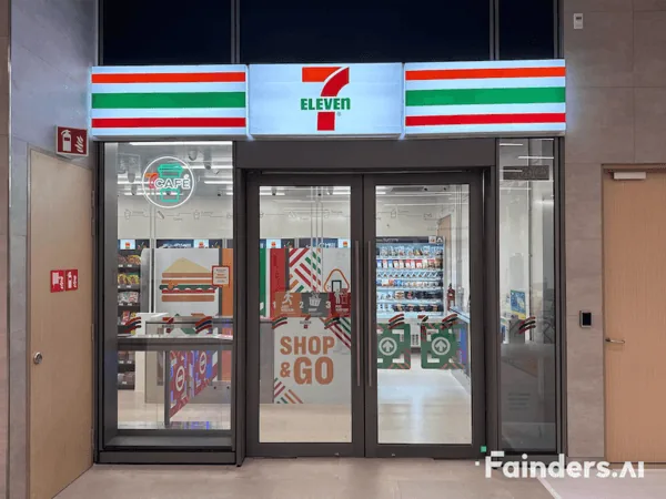 ファインダーズAI、シンガポールのセブンイレブンに完全無人AIコンビニを導入